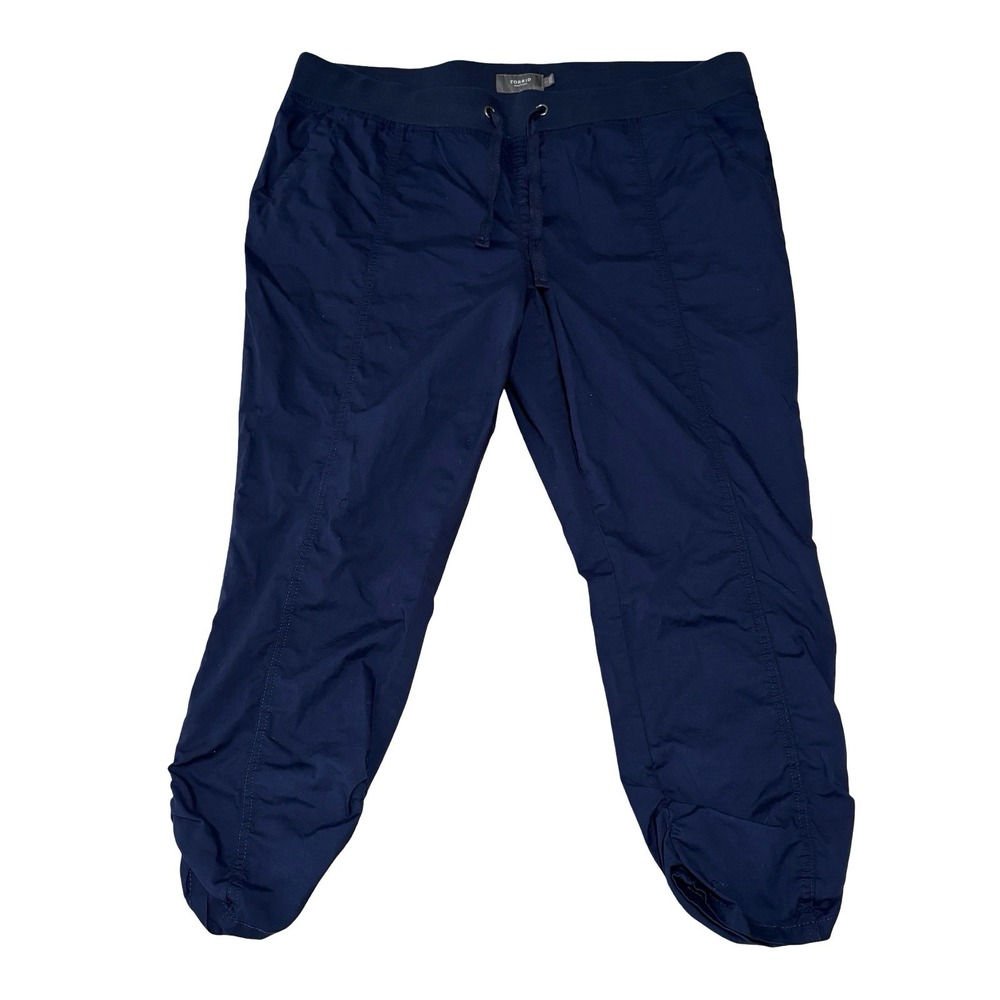 Torrid Active Women's Feel The Fit Scrunched Ankle Joggers‎ Navy Size 2 - 42x26
